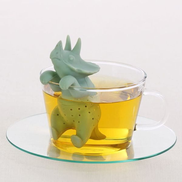 ANIMAL TEA INFUSER 動物濾茶器 動物濾茶器, 創意茶具, 趣味泡茶小物, 矽膠濾茶器, 午茶用品, 搞笑小物, 下午茶推薦, 茶具禮物, ANIMAL TEA INFUSER, 日本創意生活雜貨