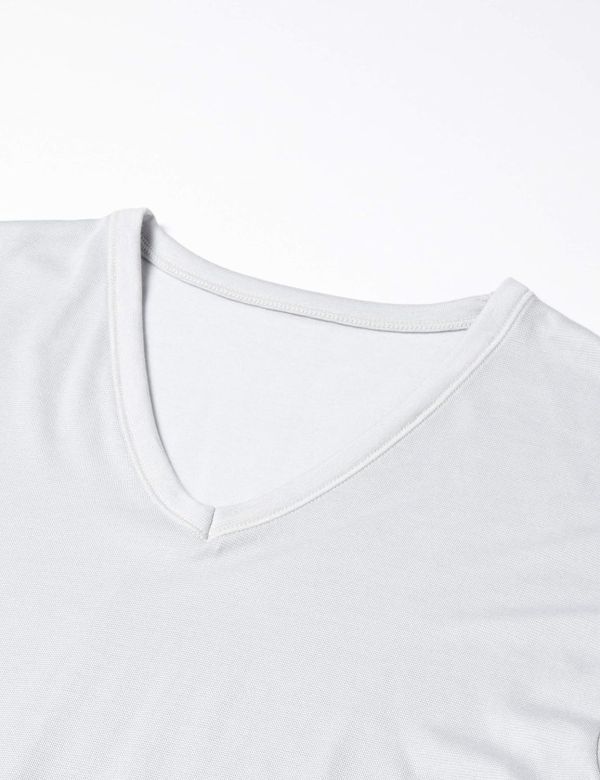 日本製 GUNZE coolmagic系列 男性 V領T-shirt 防透光 吸汗速乾性 涼感內衣 日本製,GUNZE,coolmagic系列,男性,V領T-shirt,防透光,吸汗速乾性,涼感內衣