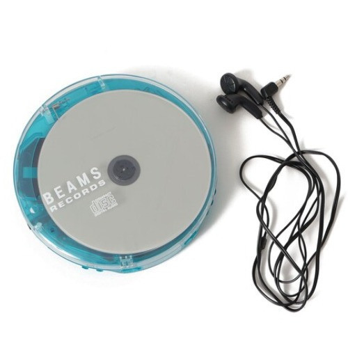BEAMS RECORDS 透明CD播放器 BEAMS RECORDS, CD播放器, 隨身聽, 日本復古音響, 透明CD機, 音樂播放器, 隨身音樂, 文青禮物, 耳機播放器, 音樂禮盒, 日本設計, 生日禮物推薦