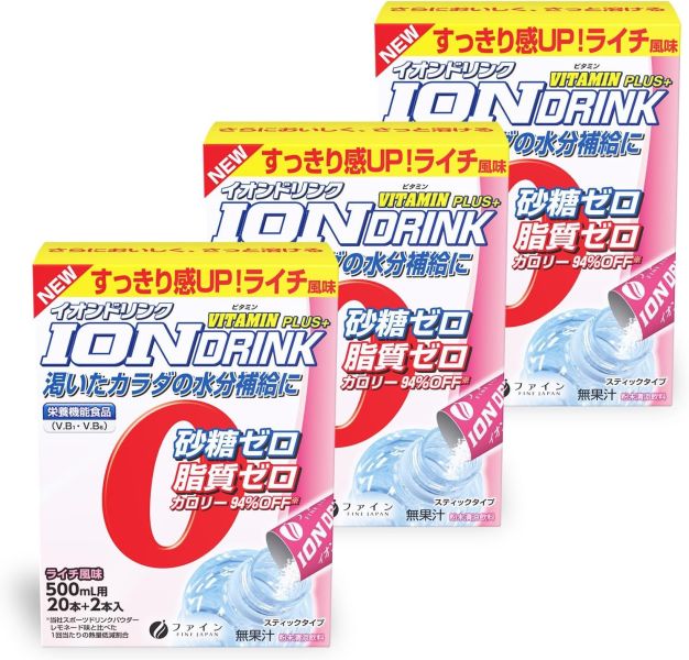 日本製 FINE ION DRINK電解質補充飲 運動飲料 粉末 超值 電解質 路跑 運動 補充 流汗 防中暑 我英聯名【小福部屋】 