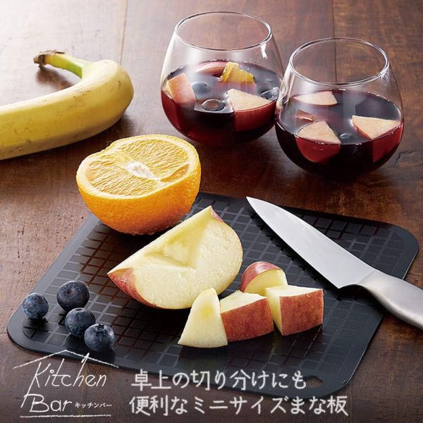 日本製 下村工業 燕三条 KIB-604 耐熱便攜切菜板 抗滑料理砧板 正方形 方便攜帶 中秋節 切肉 露營【小福部屋】 