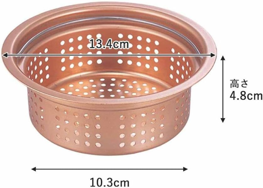 【現貨在台】下村企販 日本製 銅製排水孔(深型/淺型) 下村企販,銅製排水孔,日本製,防臭,水槽排水孔,廚房用品,浴室排水,易清洗,純銅製,日本主婦愛用,小福部屋,日系居家