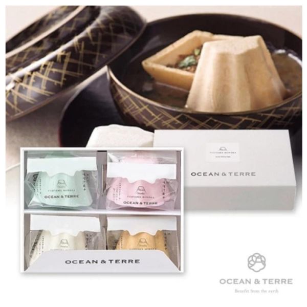 OCEAN&TERRE 富士山最中系列（茶漬最中 4枚/茶漬最中 8枚/味噌湯最中 4枚/味噌湯最中 8枚/烏龜和花 茶漬最中 4枚） 富士山最中,日本茶漬最中,味噌湯最中,茶泡飯,日本伴手禮,OCEANTERRE,創意料理,日本禮盒,沖泡料理,日式湯品