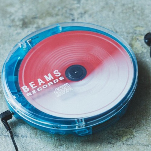 BEAMS RECORDS 透明CD播放器 BEAMS RECORDS, CD播放器, 隨身聽, 日本復古音響, 透明CD機, 音樂播放器, 隨身音樂, 文青禮物, 耳機播放器, 音樂禮盒, 日本設計, 生日禮物推薦