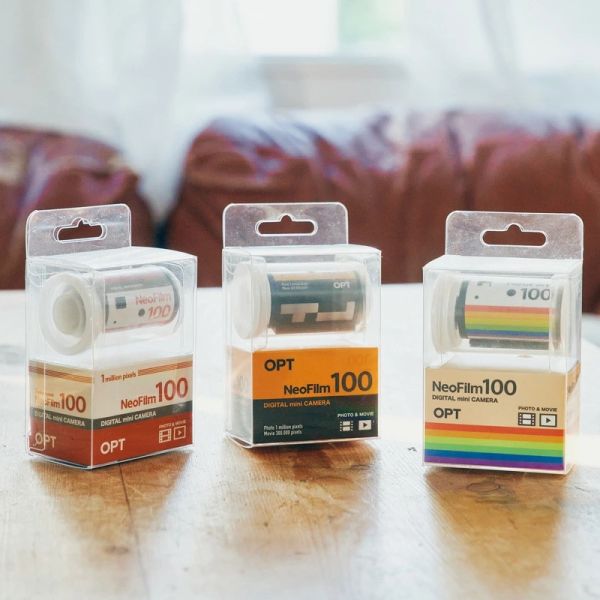 OPT! 迷你底片造型相機(黑黃色/橘白色/彩色) Opt!, 迷你相機, 底片造型相機, 復古相機, 隨身相機, 拍照錄影, 交換禮物, 生日禮物, 聖誕禮物, 日本選品
