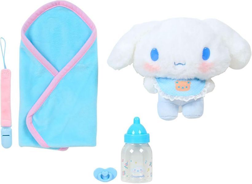 三麗鷗 寶寶娃娃照顧組(酷洛米/大耳狗/凱蒂貓) Sanrio,三麗鷗,寶寶娃娃,Kitty,大耳狗,酷洛米,餵奶玩具,絨毛娃娃,聖誕禮物,生日禮物,角色扮演,扮家家酒,日本正版