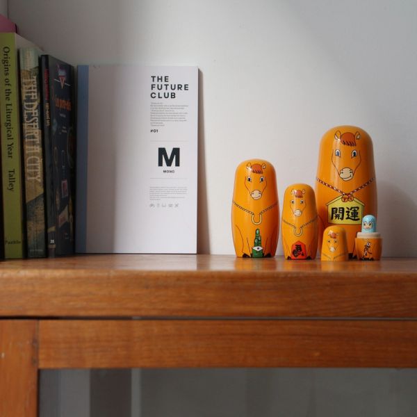 MIDORI KOMATSU 2026午年限定馬造型套娃 午年,馬造型套娃,日本干支,新年擺飾,MIDORI KOMATSU,日本文創,DETAIL INC,開運禮物,交換禮物,日本限定