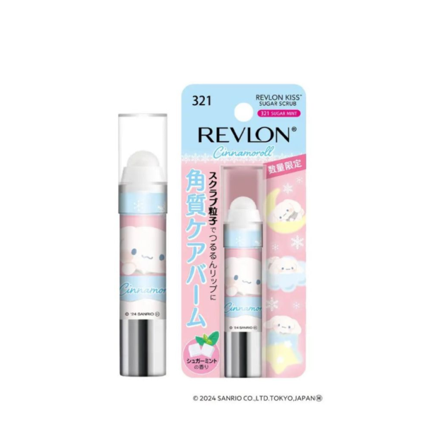 日本最新 Revlon 三麗鷗限定 去角質護唇膏 唇部磨砂膏 蜜糖磨砂 唇部角質 角質死皮 滋潤 甘皮 保濕酷洛米 大耳狗 【小福部屋】 