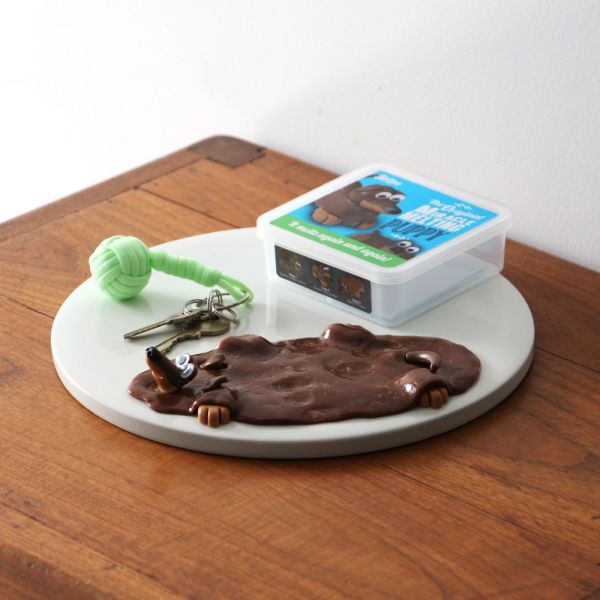 HERE by DETAIL 融化造型黏土（狗狗/貓咪/雪人） 融化系,日本製,矽膠玩具,HERE by DETAIL,造型黏土,療癒小物,交換禮物,聖誕禮物,紓壓玩具,可愛擺飾,狗狗造型,貓咪造型,雪人造型