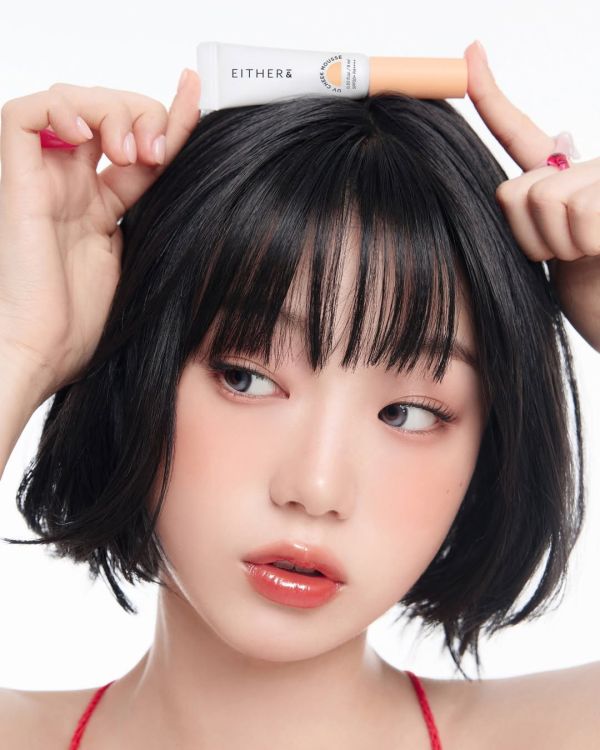 日本新品 Either＆ UV腮紅慕斯 頰彩 持久 顯色 奶霧感 粉嫩 不粘膩 不卡粉 AESPA Giselle代言【小福部屋】 