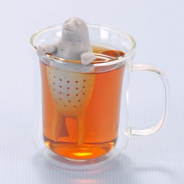 ANIMAL TEA INFUSER 動物濾茶器 動物濾茶器, 創意茶具, 趣味泡茶小物, 矽膠濾茶器, 午茶用品, 搞笑小物, 下午茶推薦, 茶具禮物, ANIMAL TEA INFUSER, 日本創意生活雜貨