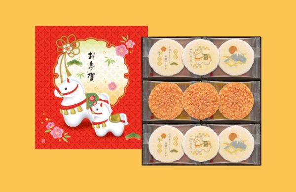桂新堂 馬年限定 新春蝦餅(6入/9入/10入/18入) 桂新堂, 馬年禮盒, 新春蝦餅, 日本蝦煎餅, 干支伴手禮, 年節送禮, 企業禮盒, 日本百年名店