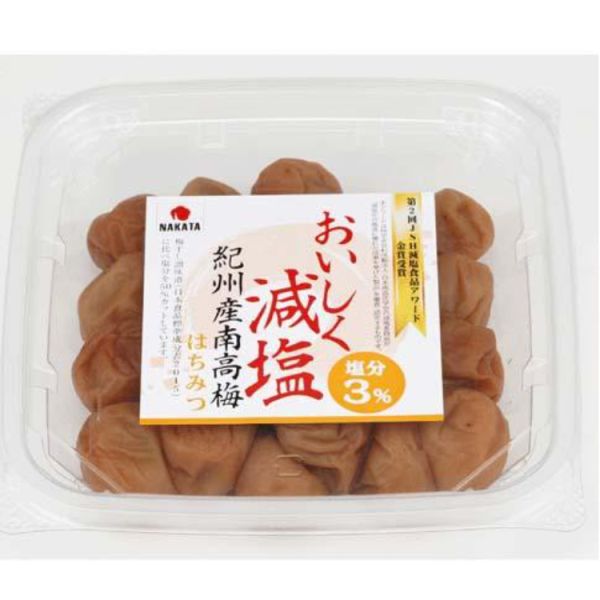 NAKATA 紀州南高梅 減鹽3％ 250g/盒 