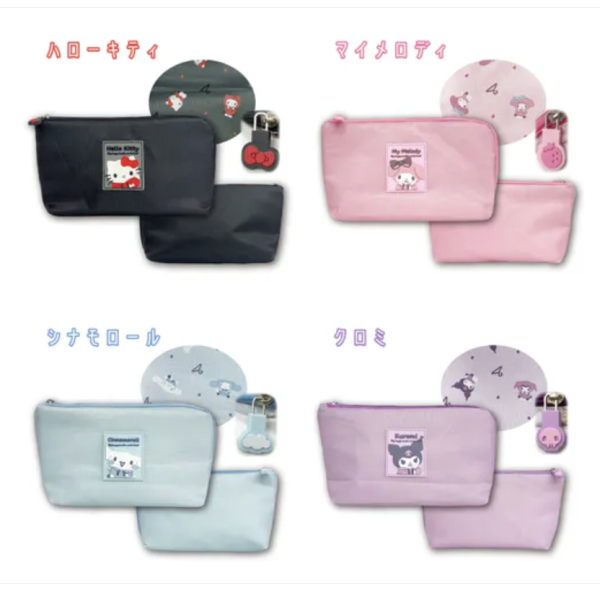 日本 Sanrio 充電線收納包 收納袋 工具袋 凱蒂貓 美樂蒂 大耳狗 酷洛米 旅行 露營 出國用 Sanrio,充電線收納包,收納袋,工具袋,凱蒂貓,美樂蒂,大耳狗,酷洛米,旅行,露營,出國用