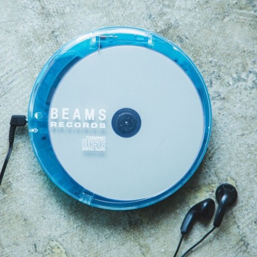 BEAMS RECORDS 透明CD播放器 BEAMS RECORDS, CD播放器, 隨身聽, 日本復古音響, 透明CD機, 音樂播放器, 隨身音樂, 文青禮物, 耳機播放器, 音樂禮盒, 日本設計, 生日禮物推薦