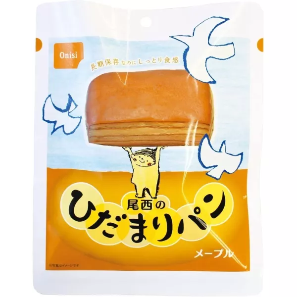 【6入組】日本原裝 尾西食品 長效期麵包 3年保存 地震 避難 防災 居家隔離 登山 防災食品【小福部屋】 