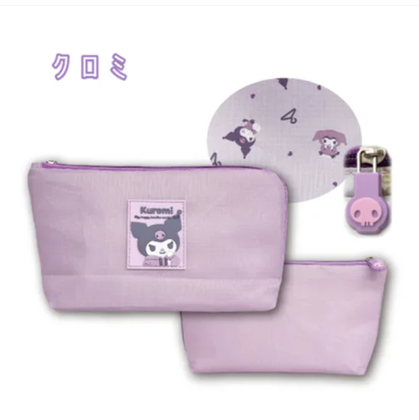日本 Sanrio 充電線收納包 收納袋 工具袋 凱蒂貓 美樂蒂 大耳狗 酷洛米 旅行 露營 出國用 Sanrio,充電線收納包,收納袋,工具袋,凱蒂貓,美樂蒂,大耳狗,酷洛米,旅行,露營,出國用