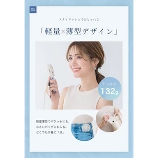 日本 CICIBELLA 隨身 風扇 頸掛式 桌扇 手持 多功能 靜音 大風力 大容量 夏天 抗暑 美觀【小福部屋】 