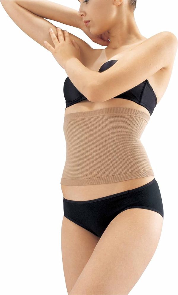 Cogit 日本製 特殊紋理收腰器（束腰帶/收復帶/駝背） Cogit, 收腰器, 微按摩紋理, 日本製收腹, 塑形束腰, 清涼纖維, 久坐駝背, 美體工具, 立體織法, 裸膚收腹衣