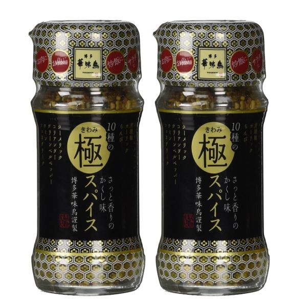博多華味鳥 10種極致香料粉 60g/瓶 
