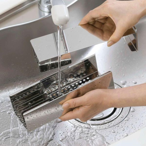 下村企販 日本製 不鏽鋼刀架 下村企販, 燕三条, 不鏽鋼刀架, 日本刀架, 廚房收納, 刀具收納, 廚房用品, 職人工藝, 日本製, 通風刀架, 耐用收納架, 廚房雜貨, 廚房整理