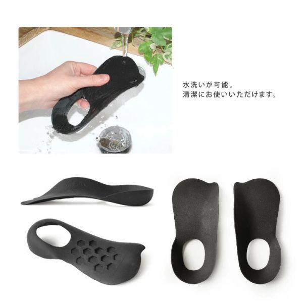 日本製 Re:getA Loupein 腳底支撐鞋墊 機能省力鞋墊 減壓鞋墊 足弓 站姿 半截 疲勞 痠痛 行走 無負擔【小福部屋】 