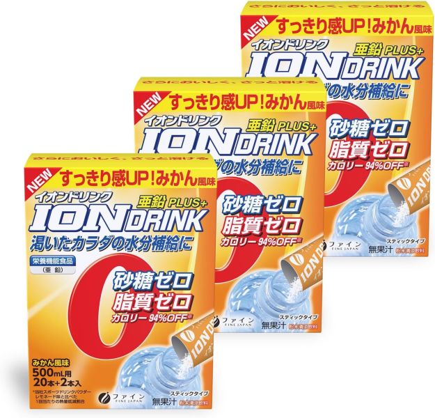 日本製 FINE ION DRINK電解質補充飲 運動飲料 粉末 超值 電解質 路跑 運動 補充 流汗 防中暑 我英聯名【小福部屋】 