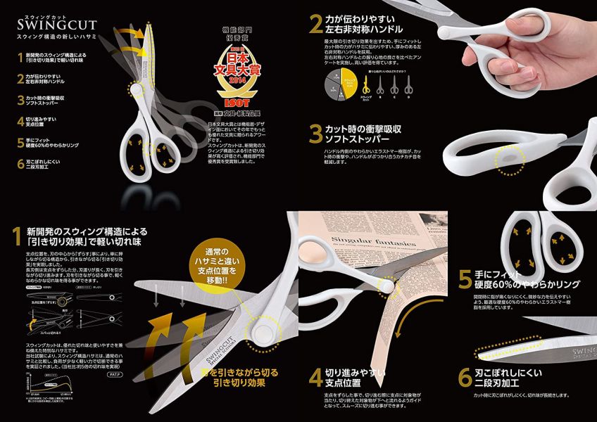 日本 Raymay 藤井 防殘膠剪刀 鈦塗層 不鏽鋼 氟鍍膜 不黏膠 Swingcut 迴旋強力 超省力剪刀 文具大賞 Raymay ,藤井, 防殘膠剪刀,鈦塗層,不鏽鋼,氟鍍膜,不黏膠