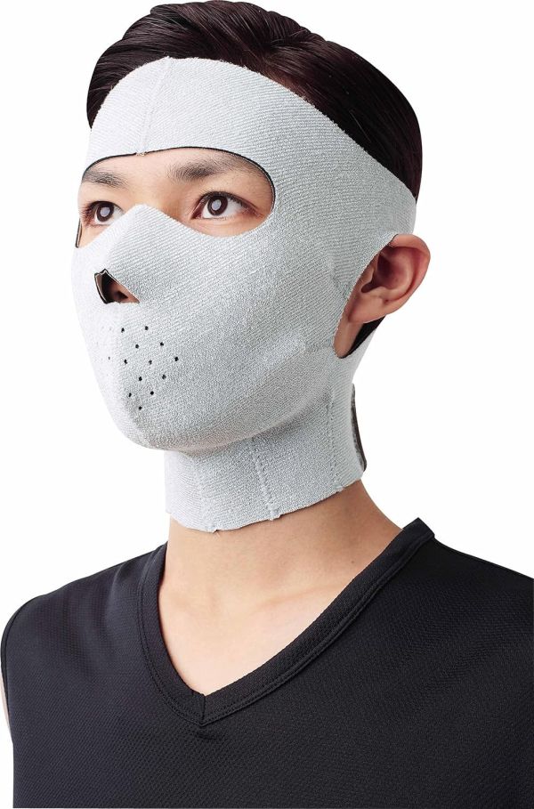 COGIT 日本製 男士用 鍺能溫感面罩 COGIT, 男士面罩, 發汗面罩, 鍺能保養, 日本製保養, 男性緊緻面罩, 臉部包覆, 暖感護理, 下巴線條, 居家保養用品