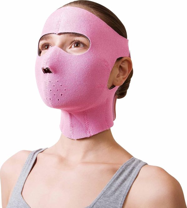 COGIT 日本製 鍺元素暖感小顏面罩 COGIT, 小顏面罩, 發汗面罩, 日本製保養, 臉部包覆, 暖感護理, 線條保養, 立體貼合, 鍺元素面罩, 居家美容用品