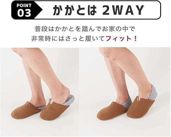 Cogit 可水洗防災拖鞋（M 棕色/L 黑色） Cogit, 防災拖鞋, 可摺疊拖鞋, 室內拖, 耐刺穿拖鞋, 日本防災用品, 緊急備品, 防災包必備, 家用拖鞋