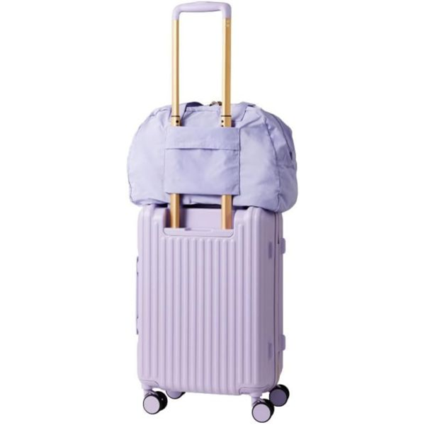 ROPE’ PICNIC 旅行袋 (紫色/米灰) ROPE PICNIC, 日本旅行袋, 登機包, 行李箱掛袋, 輕旅包, 旅行收納袋, 出國包, 露營包, 日系時尚, 登機袋推薦, 女孩旅行, 輕便行李袋