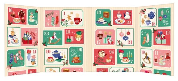 TWININGS 2025年 茶包聖誕倒數月曆 24入 TWININGS, 唐寧紅茶, 聖誕倒數月曆, 倒數日曆, 日本限定, 英國紅茶, 茶包禮盒, 聖誕禮盒, 交換禮物, 節慶禮品, 耶誕節, 英倫風, 茶包組, 無咖啡因茶