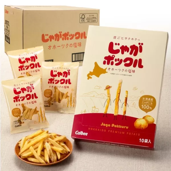 Potato Farm 日本製 薯條三兄弟 18gx10本 Potato Farm, 薯條三兄弟, 日本伴手禮, 北海道零食, 日本必買零食, 馬鈴薯脆條, 日本原裝零食, 酥脆薯條餅乾, 北海道特產, 日本人氣零食