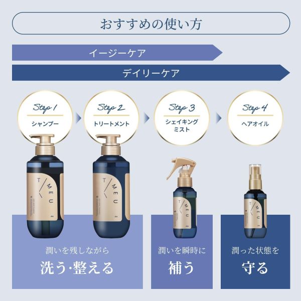 T/MEU 保濕修護系列 LDK推薦 洗髮精 護髮乳 護髮噴霧 護髮油 鎖水 滑順 清新花香【小福部屋】 