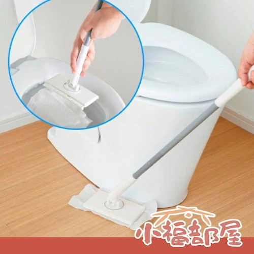 Cogit iizyy 免接觸清潔拖把（廁所用/地板用） Cogit, iizyy, 免接觸拖把, 廁所清潔工具, 地板拖把, 日本清潔用品, 不沾手拖把, 可彎折拖把, 居家清潔, 清潔工具