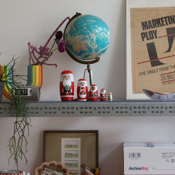 MIDORI KOMATSU 世界聖誕老人套娃 聖誕老人,套娃,木製擺飾,聖誕交換禮物,日本文創,MIDORI KOMATSU,DETAIL INC,聖誕節,日本進口,冬季佈置