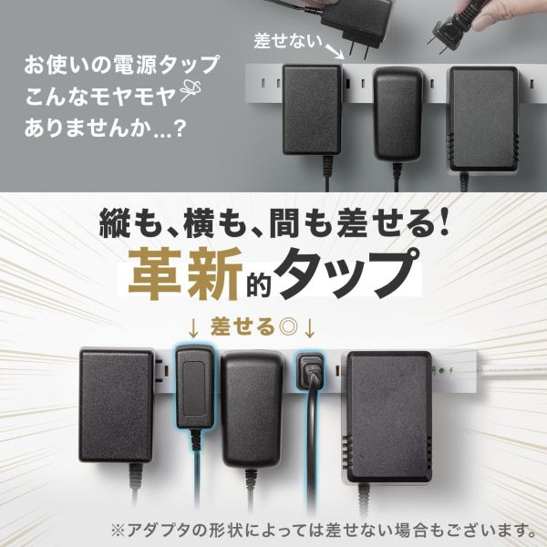 【多規格】SANWA 自由延長線 直插橫插 (USB快充/防雷擊款) SANWA, 日本延長線, 8孔插座, 自由插座, 防雷延長線, USB快充插座, PD快充, QC3.0, 電源整線, 省空間插座, 辦公電源, 日本電源管理