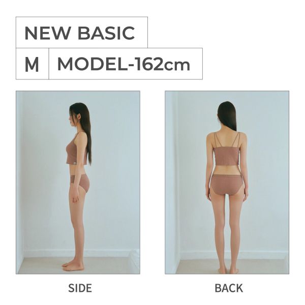 PEACH JOHN×LECIEN 羅紋細肩背心 S-LL (黑色/象牙白/摩卡) PEACH JOHN, LECIEN, 聯名背心, 羅紋背心, 無鋼圈背心, 短版背心, 含胸墊背心, 日本限定, 親膚內著, 棉混背心, bratop, 日系內衣, 舒適內搭