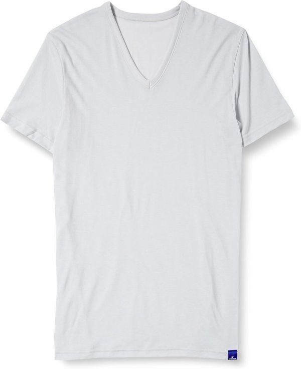 日本製 GUNZE coolmagic系列 男性 V領T-shirt 防透光 吸汗速乾性 涼感內衣 日本製,GUNZE,coolmagic系列,男性,V領T-shirt,防透光,吸汗速乾性,涼感內衣