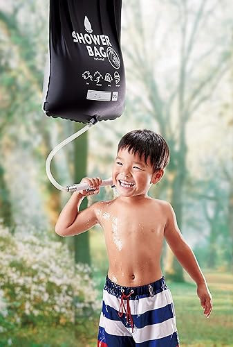 COGIT 戶外日曬太陽能熱水袋 20L COGIT, 太陽能熱水袋, 戶外淋浴袋, 露營沖砂, 防災用品, 日曬加熱, 可折疊水袋, 戶外清潔, 停水備用, 20L 熱水袋