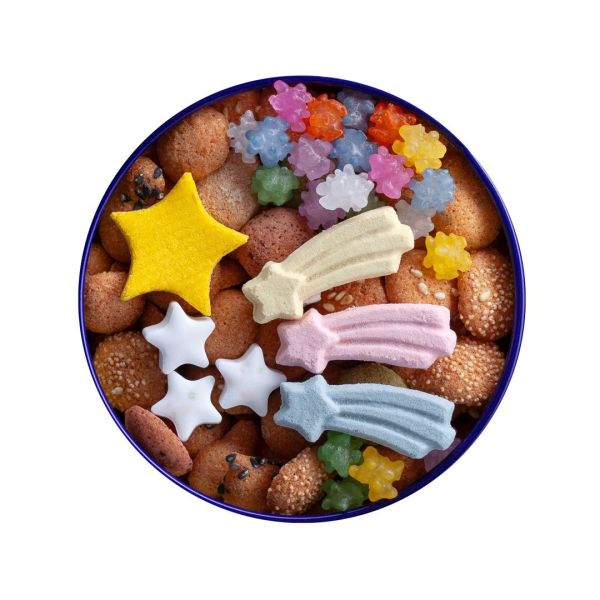 銀座 菊廼舎 鐵盒餅乾禮盒 (馬年限定 170g/富士山 180g/鯛魚 70g/冬季限定 流星 70g/特選小禮盒 340g/馬年限定 170g＋富士山 180g/馬年限定 170g＋特選禮盒 340g) 菊廼舎,冨貴寄,日本和菓子,東京伴手禮,鐵盒餅乾,日本禮盒,馬年限定,富士山禮盒,新年禮盒,年節伴手禮,金平糖,日本名產