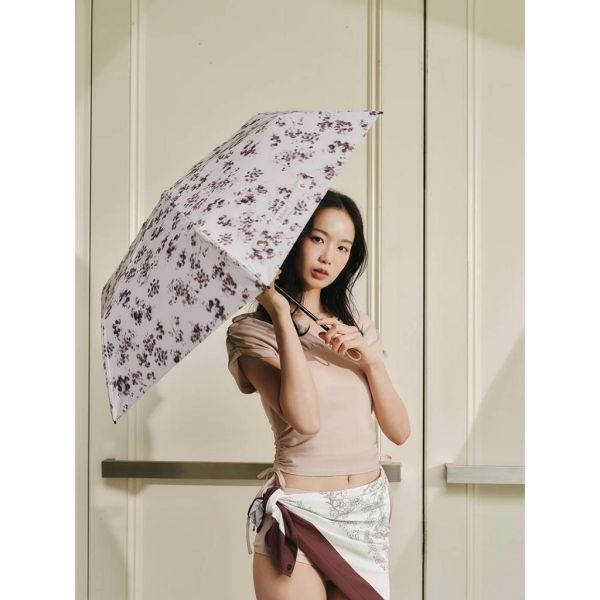SNIDEL × PROTECT U 聯名款 -18.4度 降溫晴雨兩用傘（LGRY/LPNK/PNK/WHT） SNIDEL日傘,PROTECTU,日本晴雨傘,降溫日傘,遮光日傘,輕量折傘,抗UV陽傘,夏季防曬,日本聯名傘,晴雨兩用傘,日系防曬用品