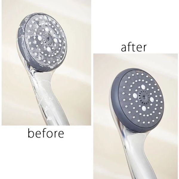 Cogit 日本製 蓮蓬頭清潔劑 5入 Cogit, 蓮蓬頭清潔, 浴室水垢, 檸檬酸清潔, 日本清潔用品, 五金保養, 免刷洗清潔, 無氯清潔劑, 浴室保養, 日本製清潔品