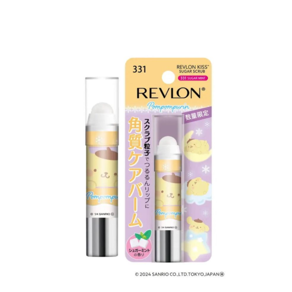 日本最新 Revlon 三麗鷗限定 去角質護唇膏 唇部磨砂膏 蜜糖磨砂 唇部角質 角質死皮 滋潤 甘皮 保濕酷洛米 大耳狗 【小福部屋】 
