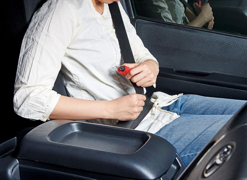 Cogit 緊急用2合1車用逃脫工具 Cogit, 車用破窗器, 緊急逃生工具, 剪安全帶, 車用防災, 車內備品, 側窗破窗器, 脫困工具, 日本防災用品, 車用安全