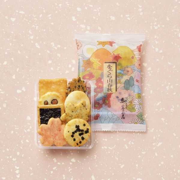 【山春秋 大禮盒 24本/盒】日本原裝 京都名產 小倉山莊 禮盒 仙貝 年節伴手禮物【小福部屋】 小倉山莊,日本京都仙貝,山春秋,年節伴手禮,週週到貨,日本直送,日本代購