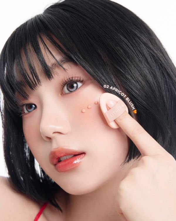 日本新品 Either＆ UV腮紅慕斯 頰彩 持久 顯色 奶霧感 粉嫩 不粘膩 不卡粉 AESPA Giselle代言【小福部屋】 