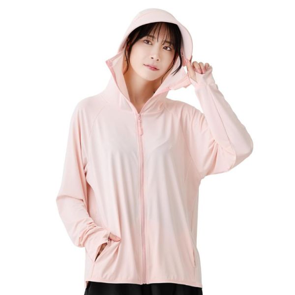 TEEN KEEP 連帽涼感防曬外套(淺藍色/灰色/白色/粉色/黑色) TEEN KEEP 涼感防曬外套,日本防曬衣,6WAY連帽外套,冰絲涼感外套,UPF50+防曬衣,夏季防曬外套推薦,透氣防曬連帽衣,戶外防曬衣,機車防曬外套,輕薄快乾防曬衣