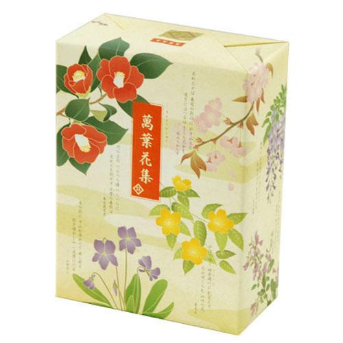 日本製 三州總本鋪 萬葉花集 仙貝禮盒 60枚 98枚 仙貝 禮盒 送禮 海苔 日式餅乾 長輩 鹹餅乾【小福部屋】 